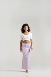 Munns & Mars Saree Shapewear Polyester Fish Cut - Levender